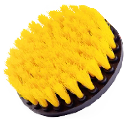 Hot sales Cleaning Brush For Drill  5 Inch solid / Hollow for cleaning car seat and carpet