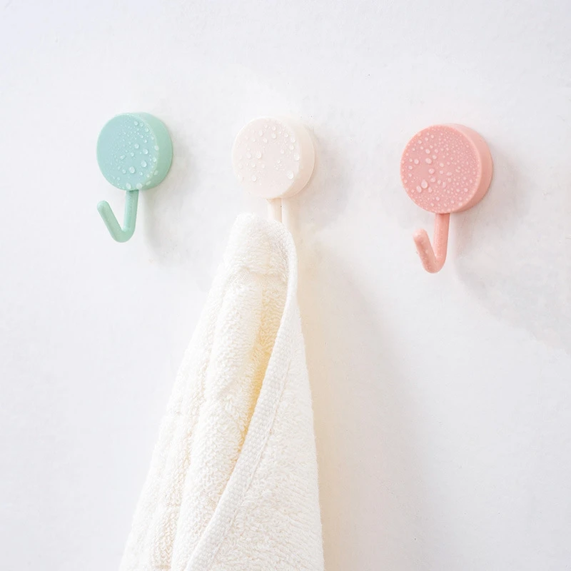 Bverionant Wholesale ABS Material Storage Hanger Rack Double Sided Adhesive Wall Hook