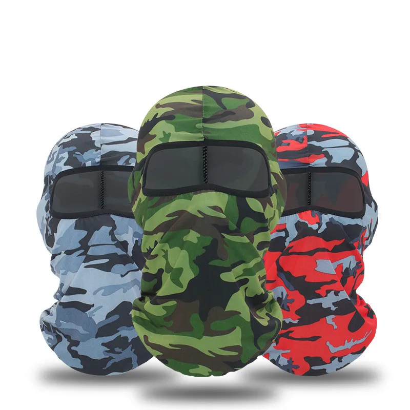 
custom logo camo face mask military full face mask windproof camouflage ski face mask 