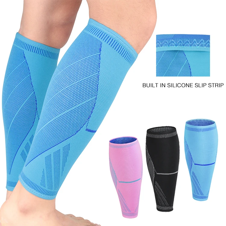 
Лидер продаж на Amazon, нейлоновый компрессионный рукав для икры из спандекса для мужчин и женщин 