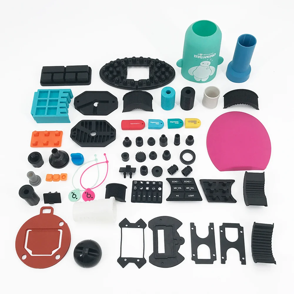 EPDM Rubber Feet Automotive Rubber Stopper Black Color Silicone Rubber grommets Products