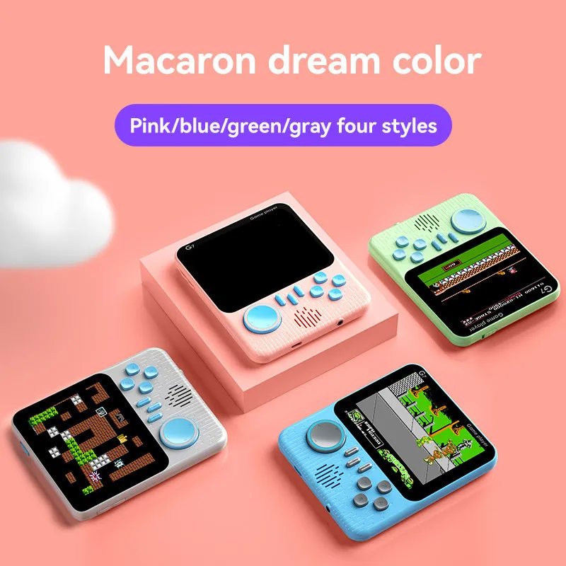 G7 Game Consoles Hand-Held Gaming Consoles 3.5 Inch 666 In 1 Retro Games Consoles