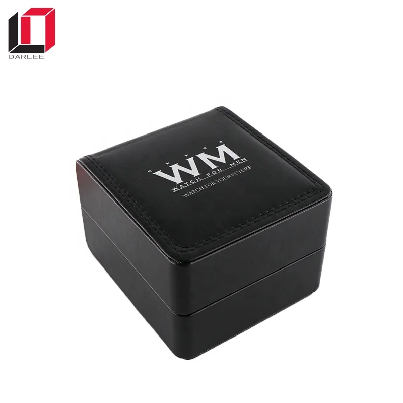 PU leather luxury custom watch packaging box