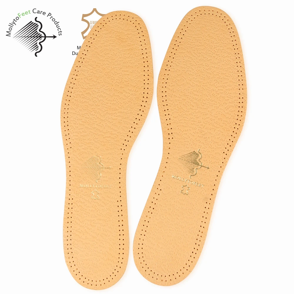 Wholesale Genuine Leather Latex Rigid Shoe Insoles