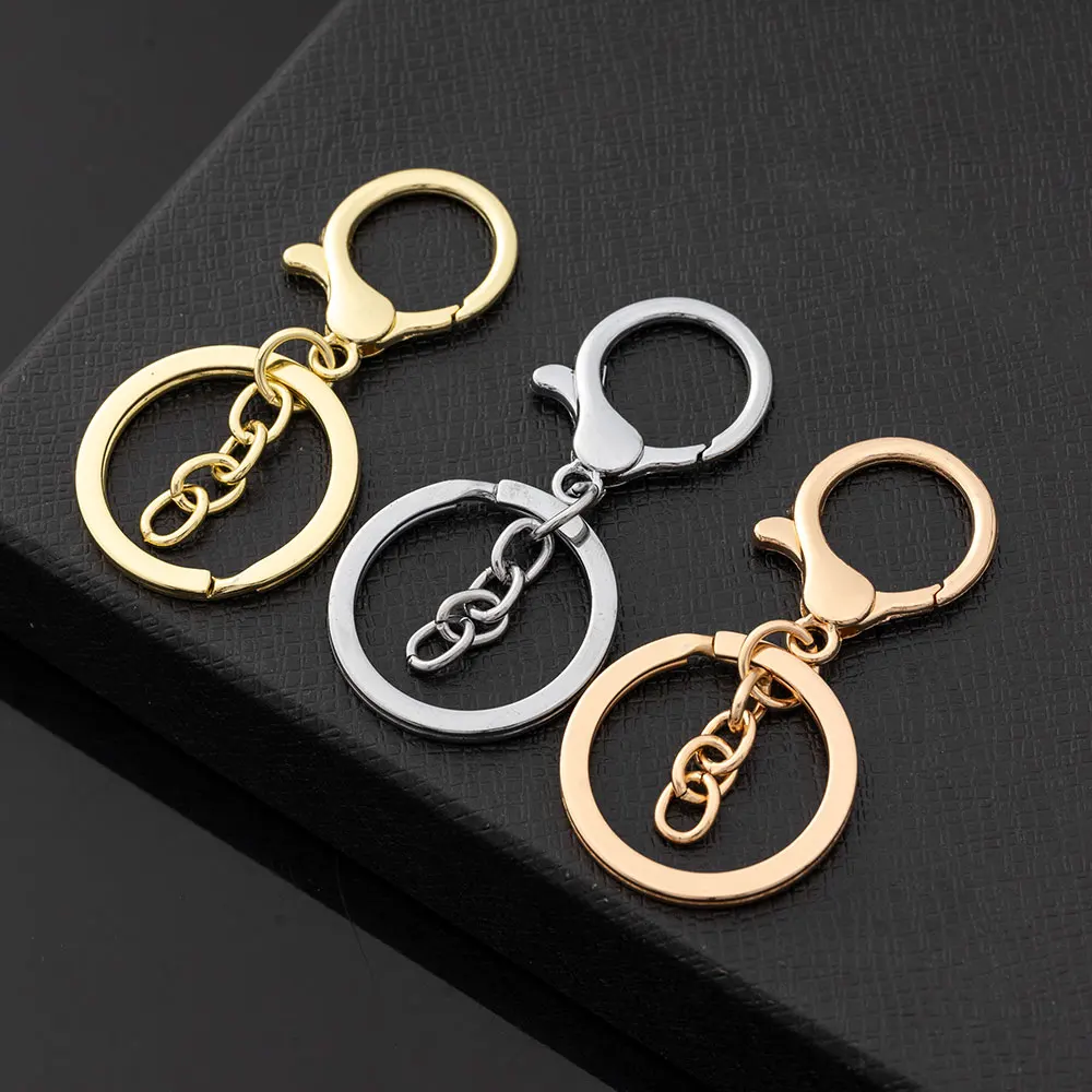 Zinc Alloy Lobster Buckle Key Hook Chain Pendant Bag Metal Accessories personalized key chain key buckle custom metal keychain