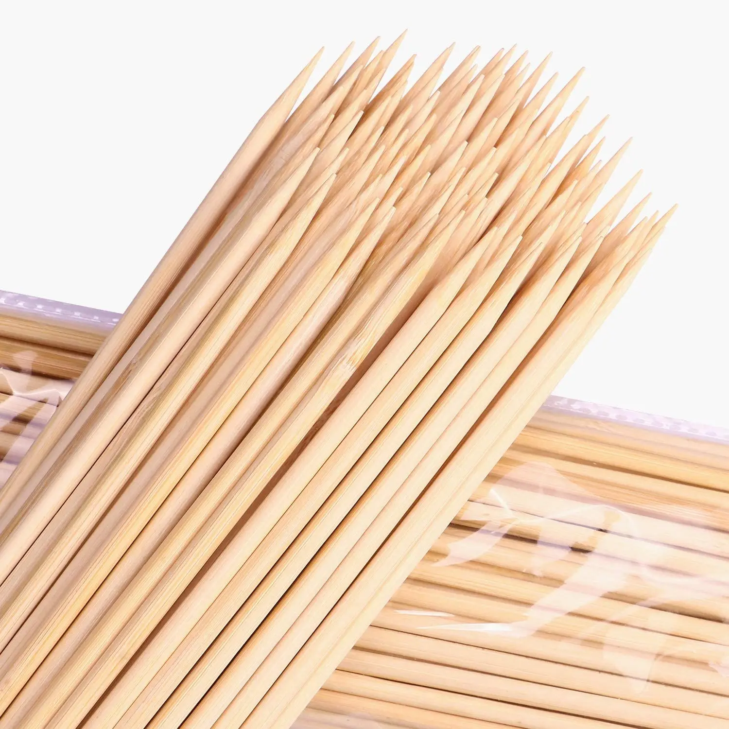 Одноразовые Шпажки для барбекю 3 мм бамбуковые шпажки