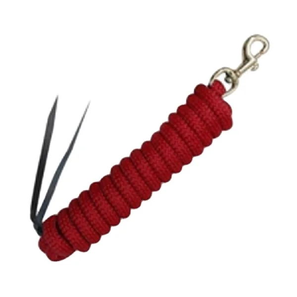 nylon Braided horse lead rope,polyester braided rope polypropylene animal rope lead rope,China factory