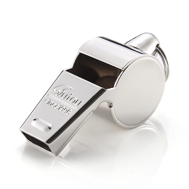 Оптовая продажа, кликеры для дрессировки собак, латунный металлический свисток с титановым покрытием