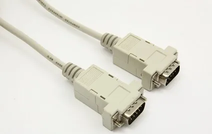 
LSC031: NULL MODEM CABLE,DB9M/DB9M 