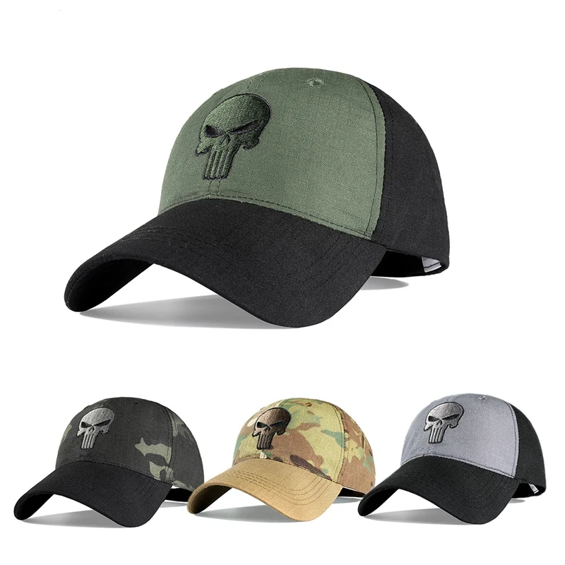 Tactical Baseball Cap Adjustable Breathable Mesh CS Field Shooting Game Equipment Outdoor Sports Hats For Men And Women