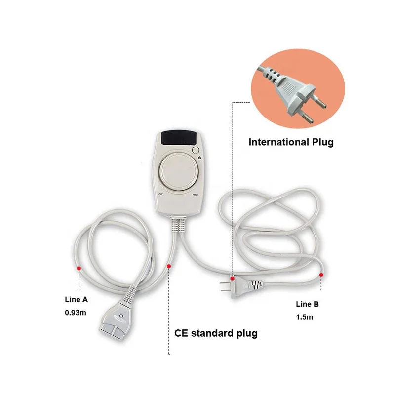 Germanium stone massage table electric heating far infrared therapy Chinese jade mattress