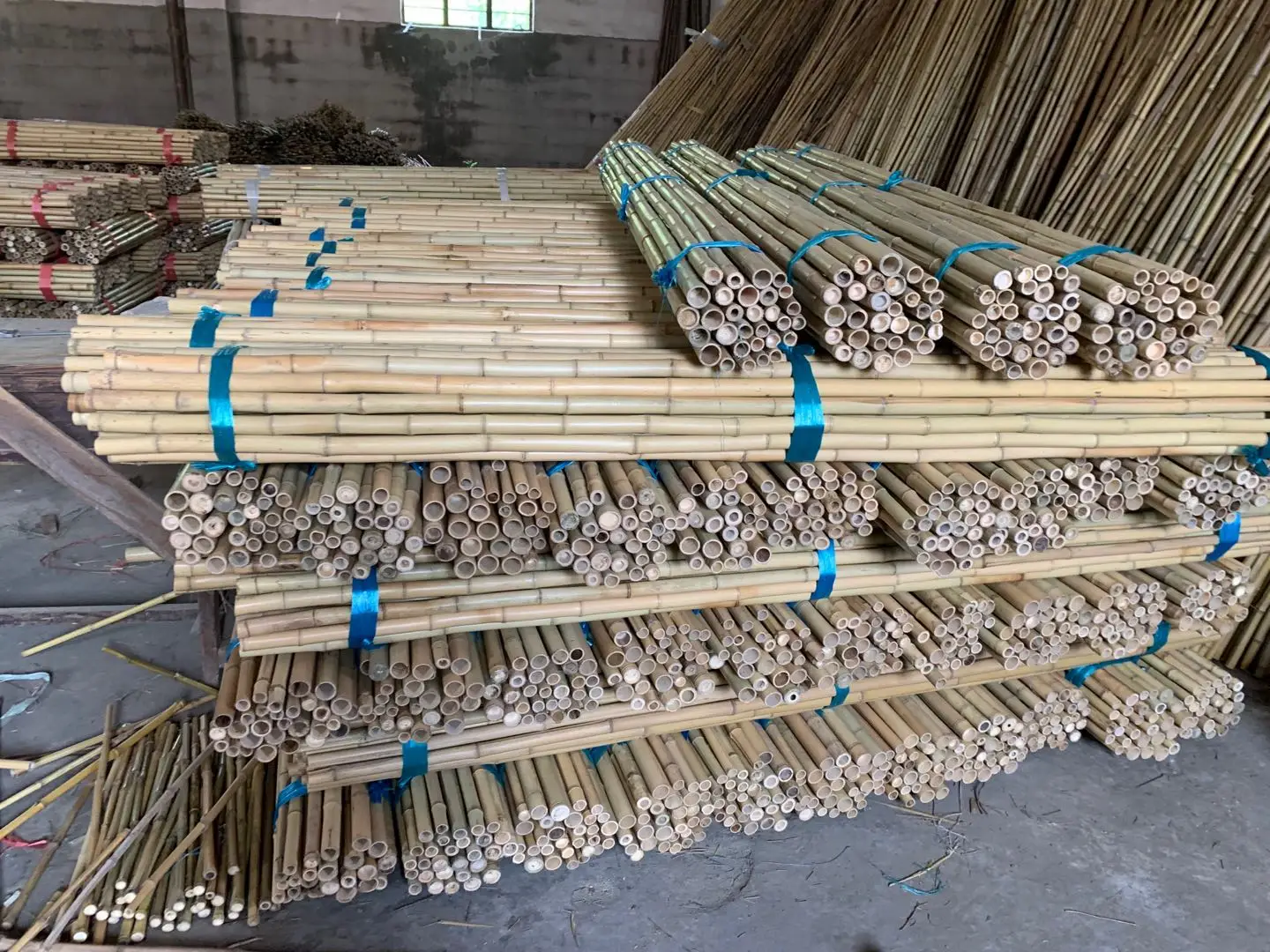 Бамбуковые палочки зеленого цвета/бамбуковое ограждение