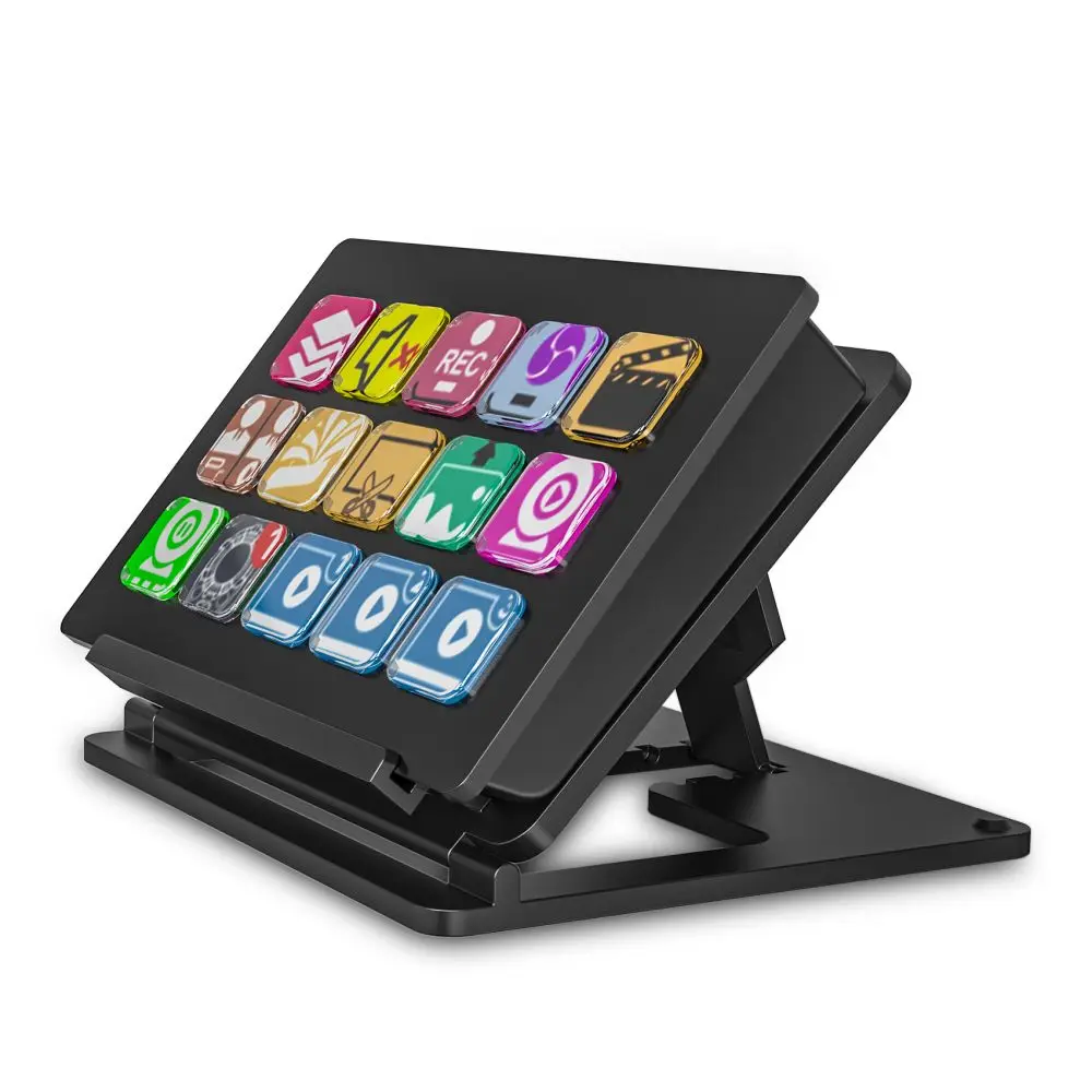 Programmable Keyboard Custom Keyboard Stream Dock 15 LCD Keys Live Controller