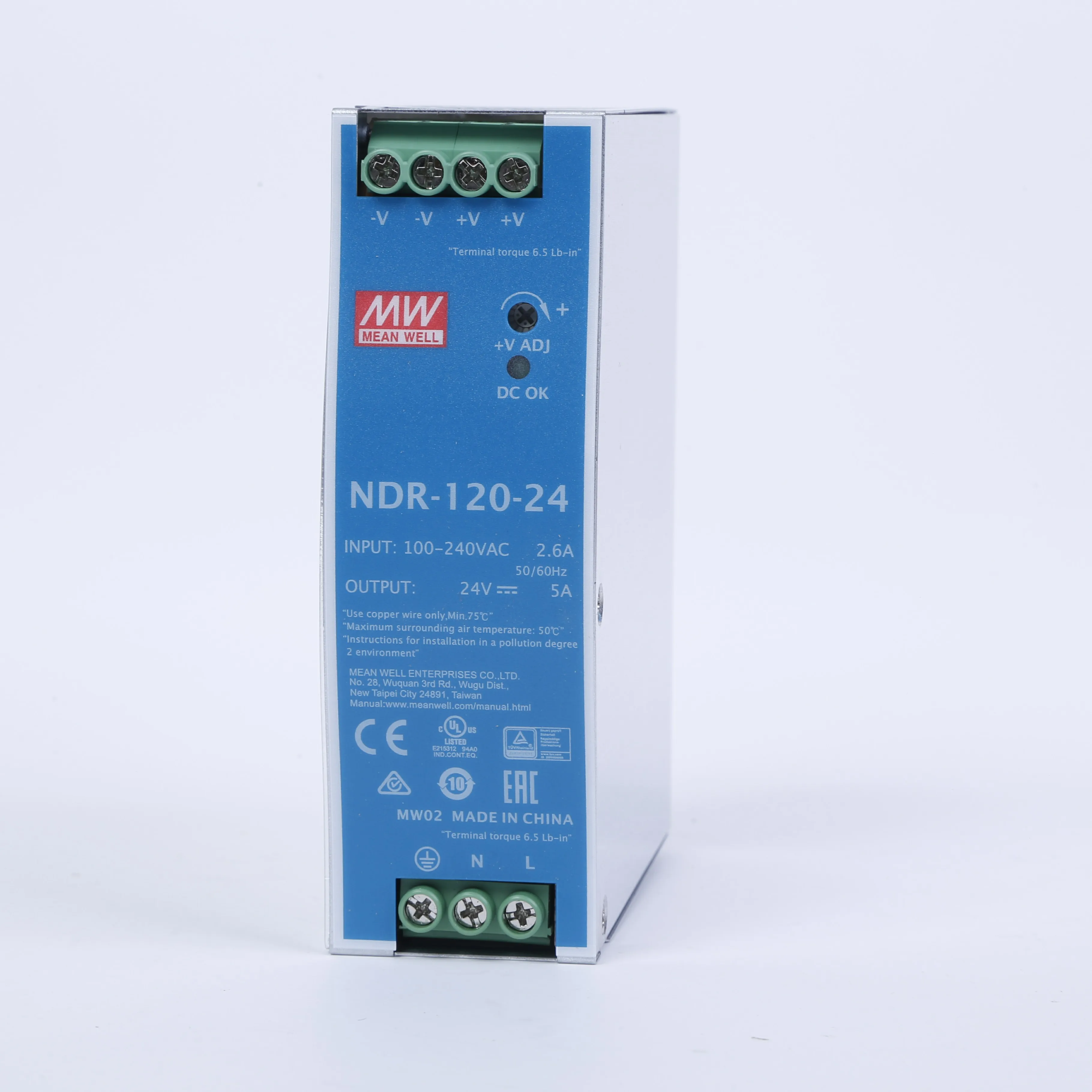  Электропитанием Din Rail источник питания NDR-120-48 48v блок