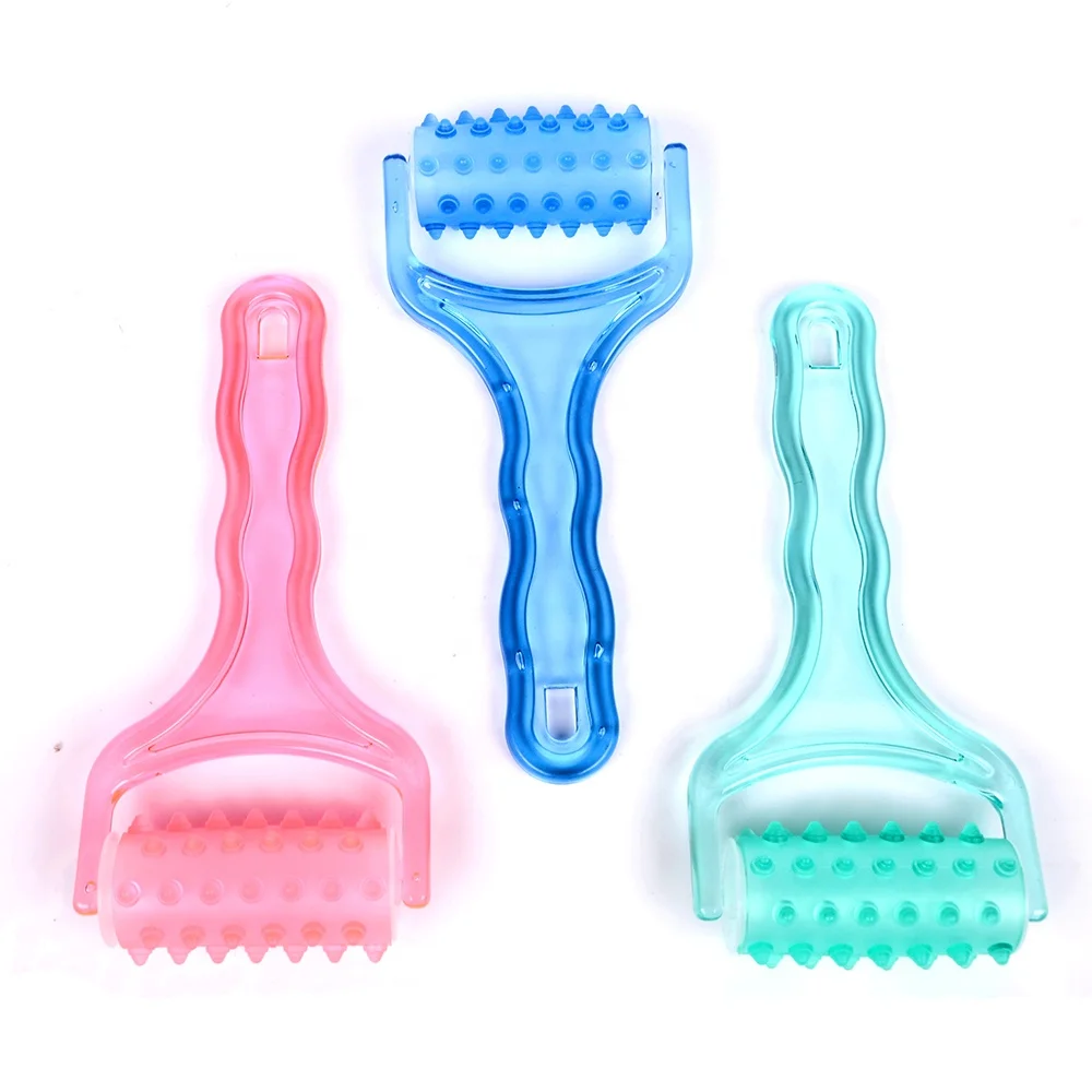 Handheld Roller Massage Mini Plastic Face Massager Tool Anti Cellulite Remover  Neck Full Body Massage Roller
