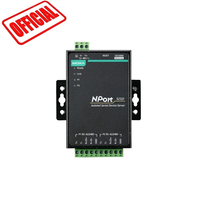 MOXA NPort 5200 серия 5210 общий серверный устройство для rs 232 ethernet конвертер оригинальный официальный