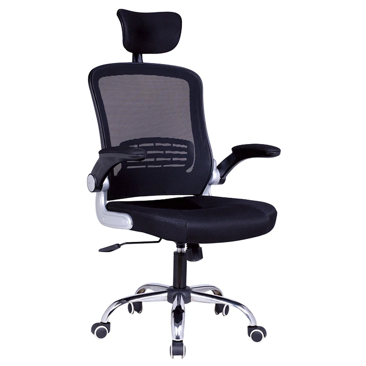 
Swivel mesh ergonomic high back office computer executive task desk staff chair with headrest 