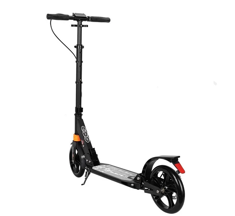 Алюминиевый легкий складной самокат для подростков и взрослых, городской самокат, внутренний и наружный монопод из искусственной стали, 4 шт. в коробке