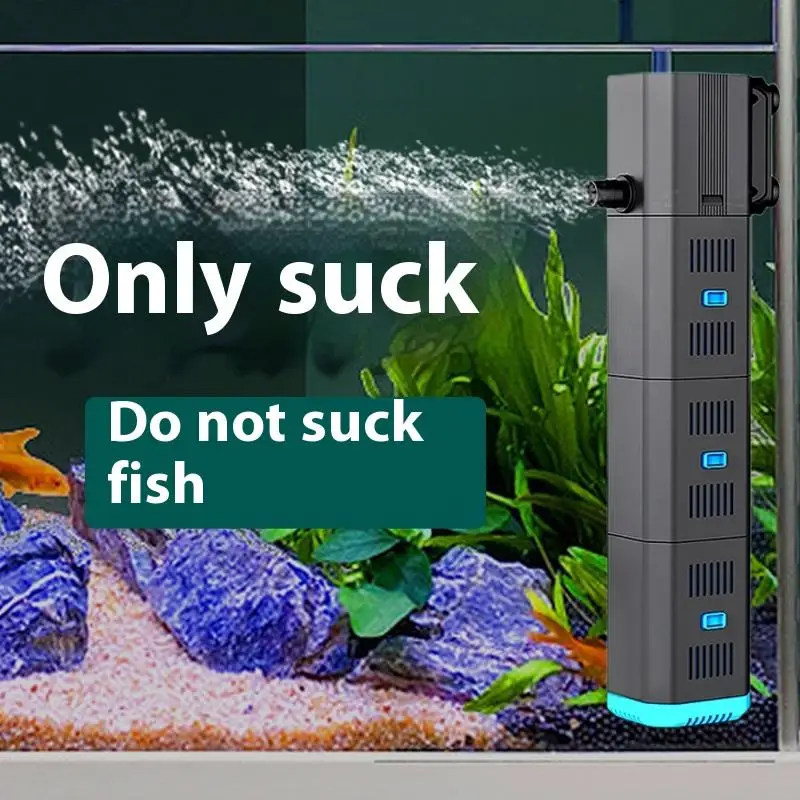 SUNSUN 3W 6W 16W 23W Multifunction Internal Aquarium Filter Pump High-quality ABS Plastic Small Fish Tank Filter