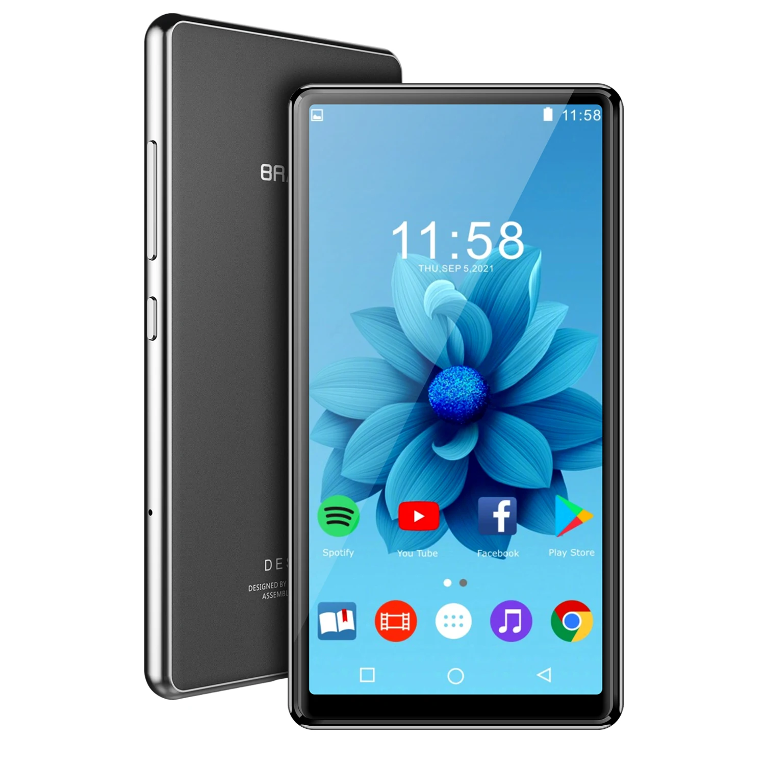 Amazon hot S20 5 inches wifi 2+16G BT Wireless Youtube Android mp4 player