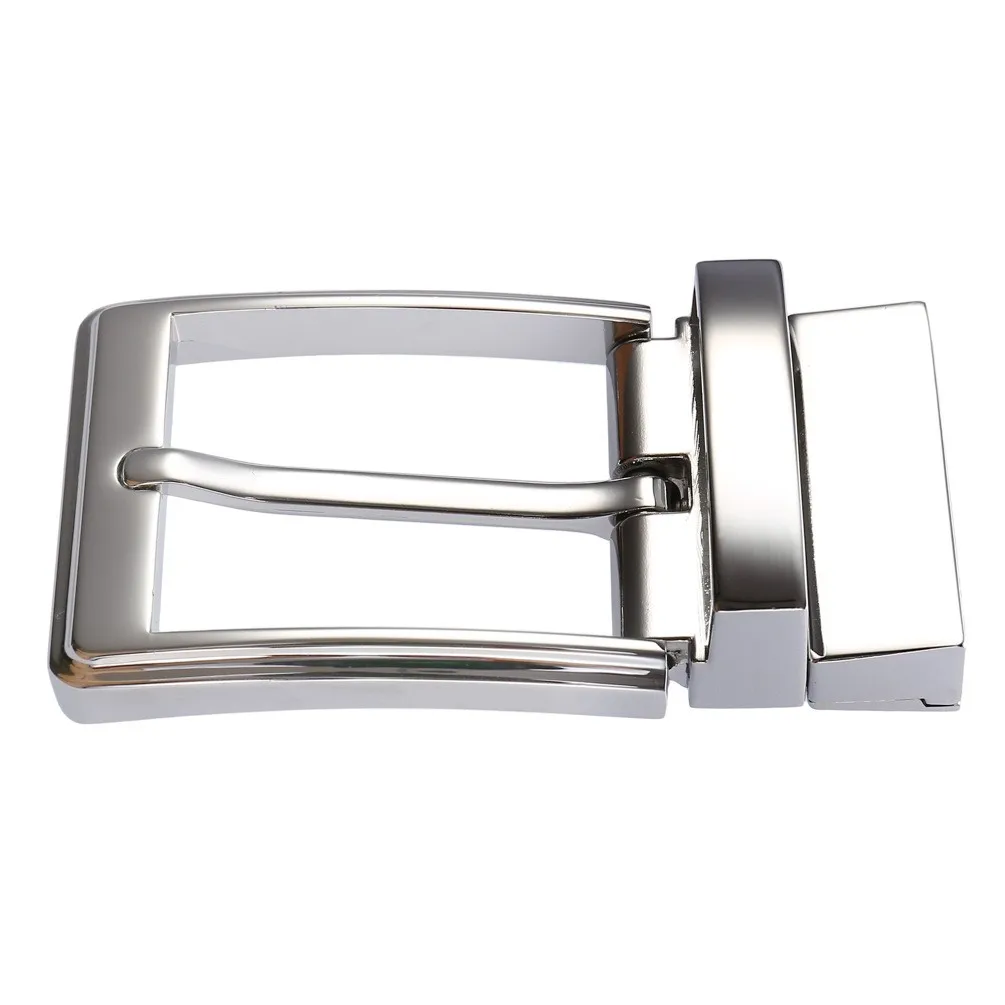 New Metal Reversible Buckle 35MM Pin Buckle Belt With Holes Alloy Factory OEM Custom Logo Wholesale