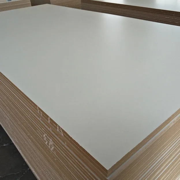 melamine paper laminated MDF for making furniture and cabinet