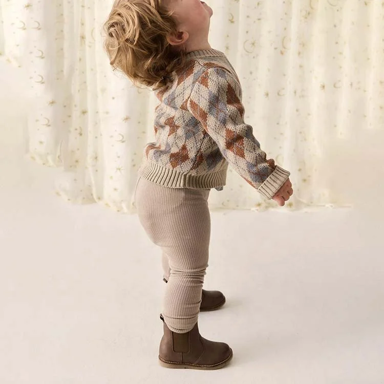 Custom Children Pants Factory Price Soft Trousers  Baby Causal Leggings
