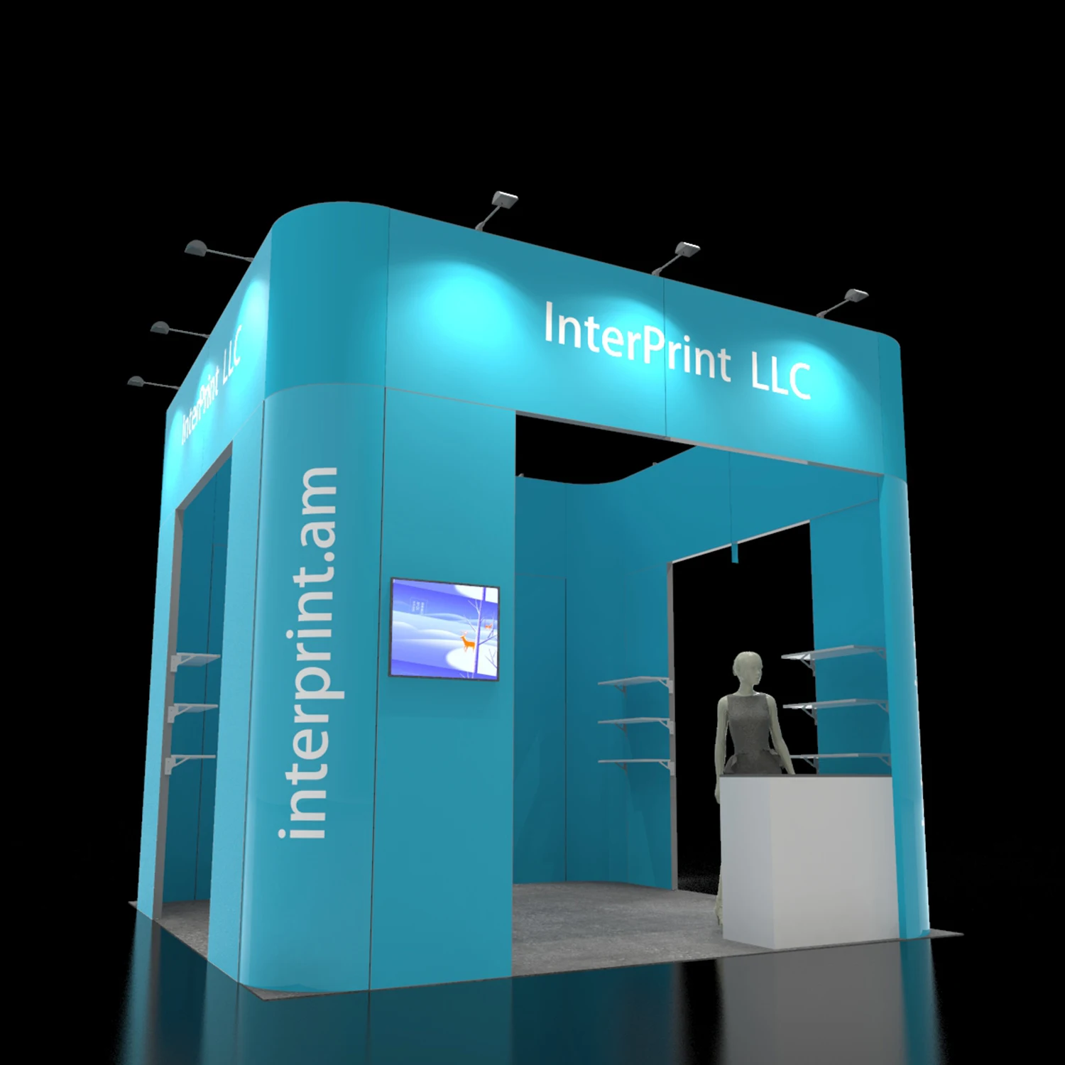 
 Стенд для выставки тканей, стенд для выставки, розничная торговля, простая сборка, сверхпрочная стенд для выставки со всех сторон  