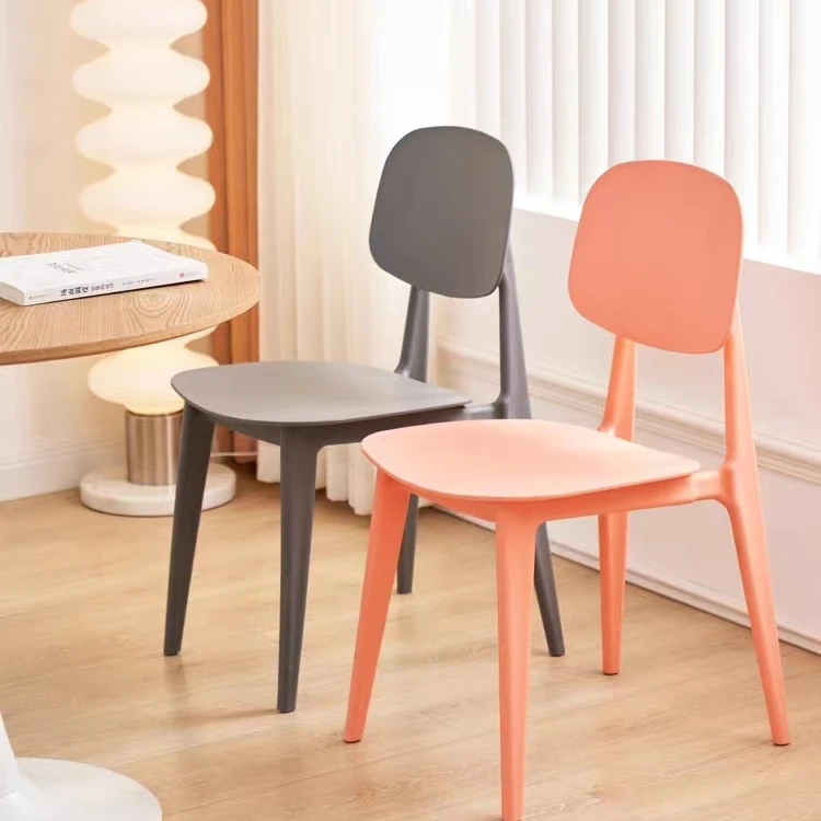 Modern Furniture Stackable Plastic Restaurant Dining Chairs Colorful Outdoor Restaurant Plastic Chair