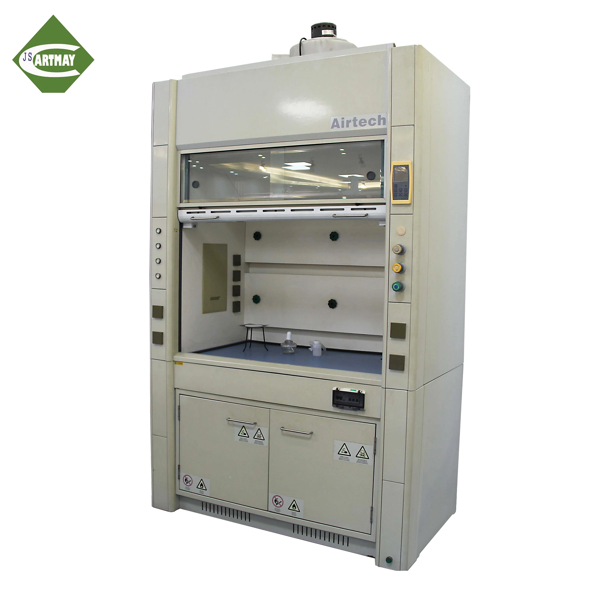 CARTMAY передвижная лабораторная химическая вентиляционная вытяжка рециркуляционные вытяжные шкафы из нержавеющей стали для биобезопасности