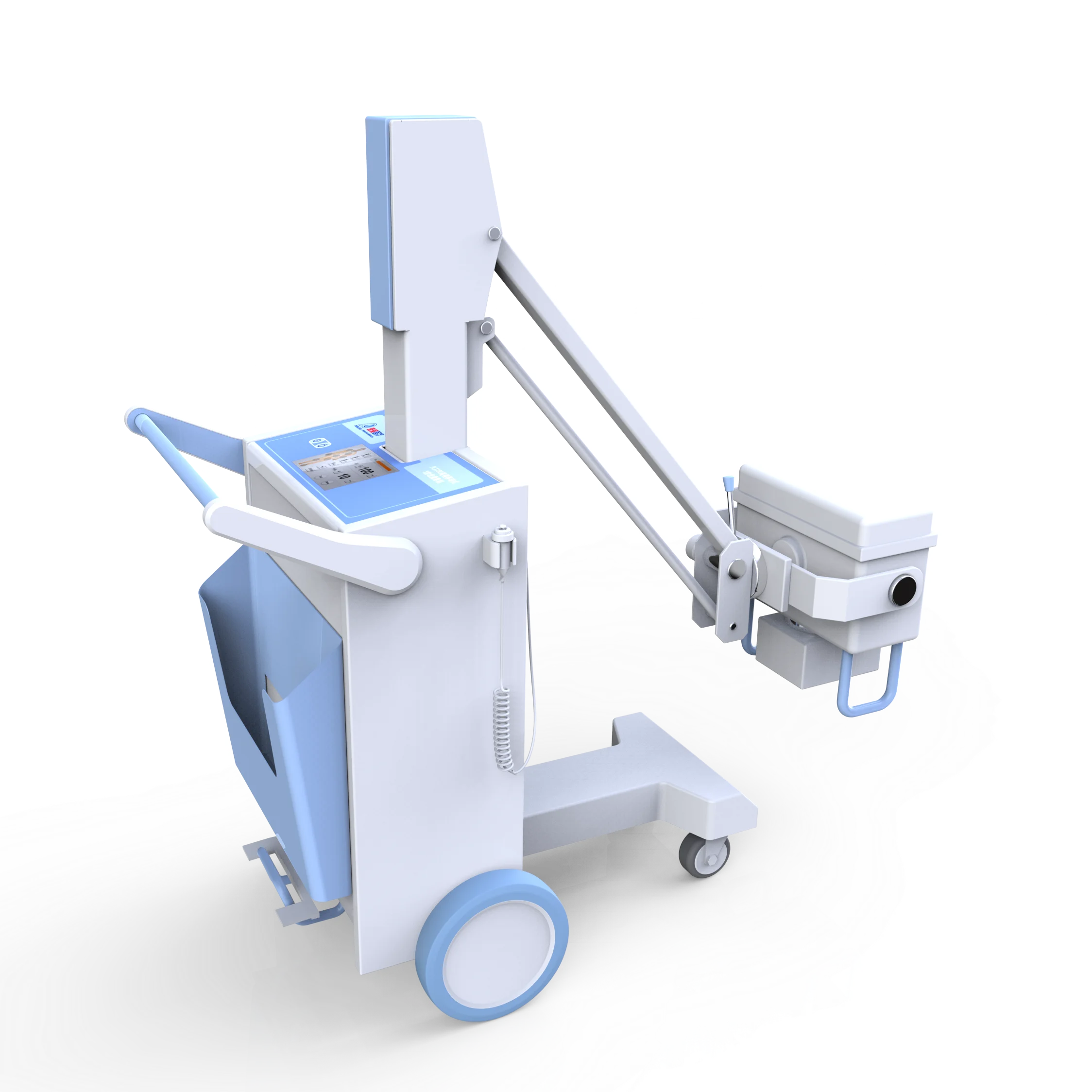 PLX101A Medical High Frequency Portable Digital Mobile Radiography X Ray Equipment