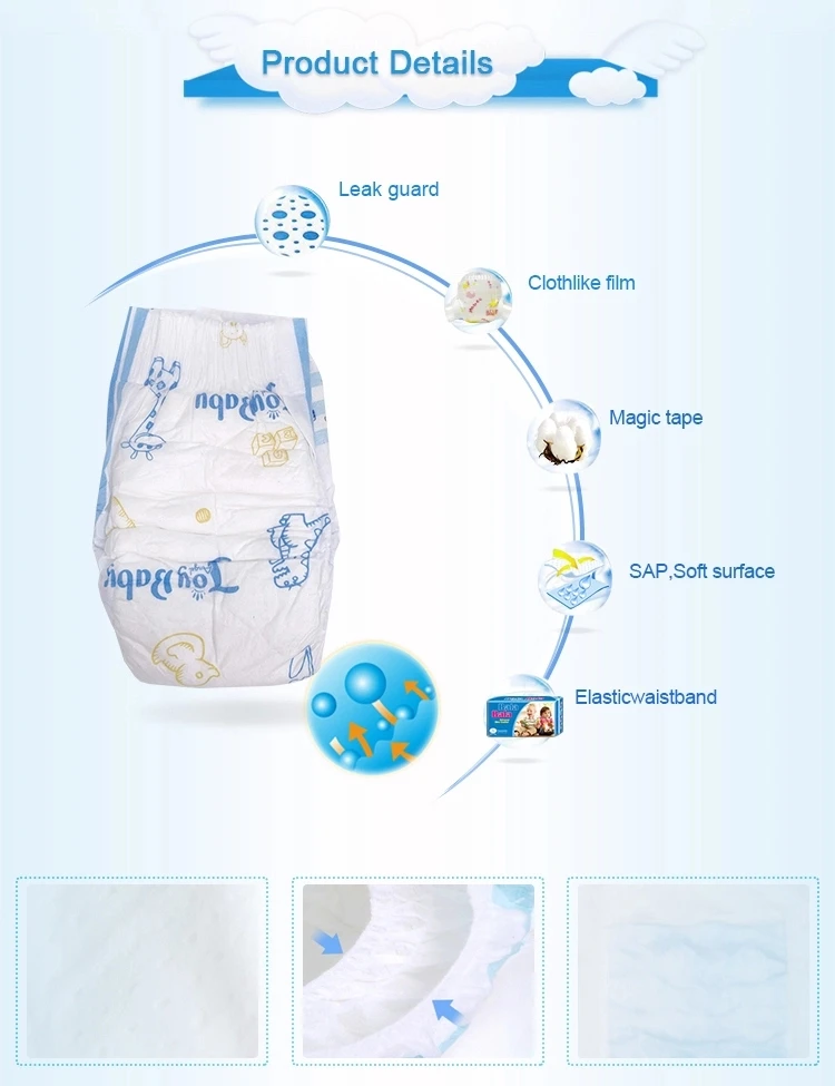 2022 New style cheap soft Simple and practical elastic waistband disposable baby diaper bulla pants from a manufacturer in China