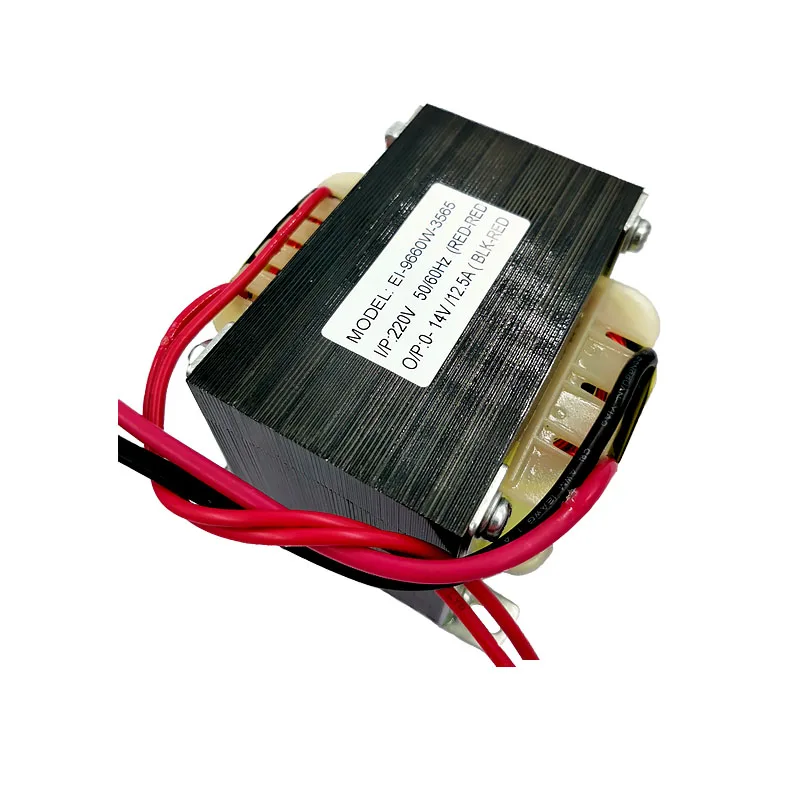 wholesale EI 96 250v to 12v 10amp transformer 150w