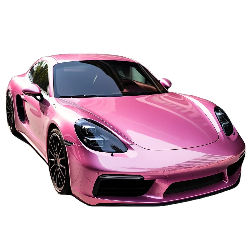Wholesale Pink Noble Car Film Color Change Automobile Film Printing Vinyl Car Decals Stickers Self Healing Car Vinyl Wrap