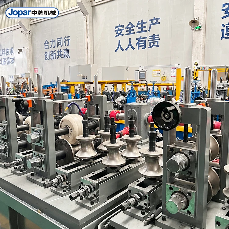 China Factory Price On Line Laser Cutting Round  Square Rectangular Tube Pipe Production Line Tube Mill Machines