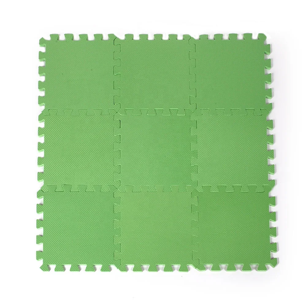 EVA solid color wholesale cheap price eva Baby puzzle mat  foam kids puzzle jigsaw tiles baby play mat interlocking Baby puzzle