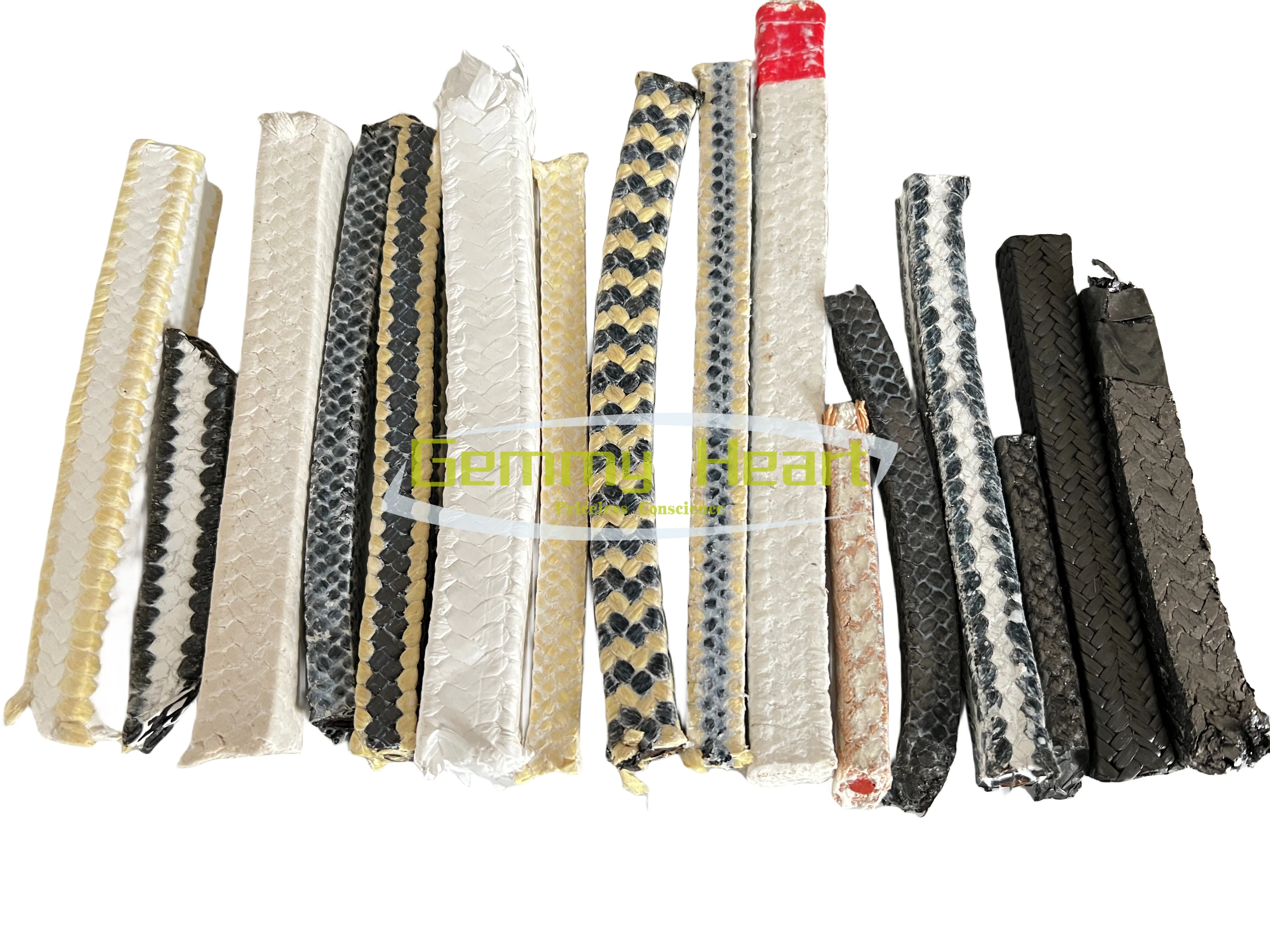 Manufacturers direct sale Carbon fiber ptfe gland packings graphite expandable fiberglass Carbon fiber gland packing