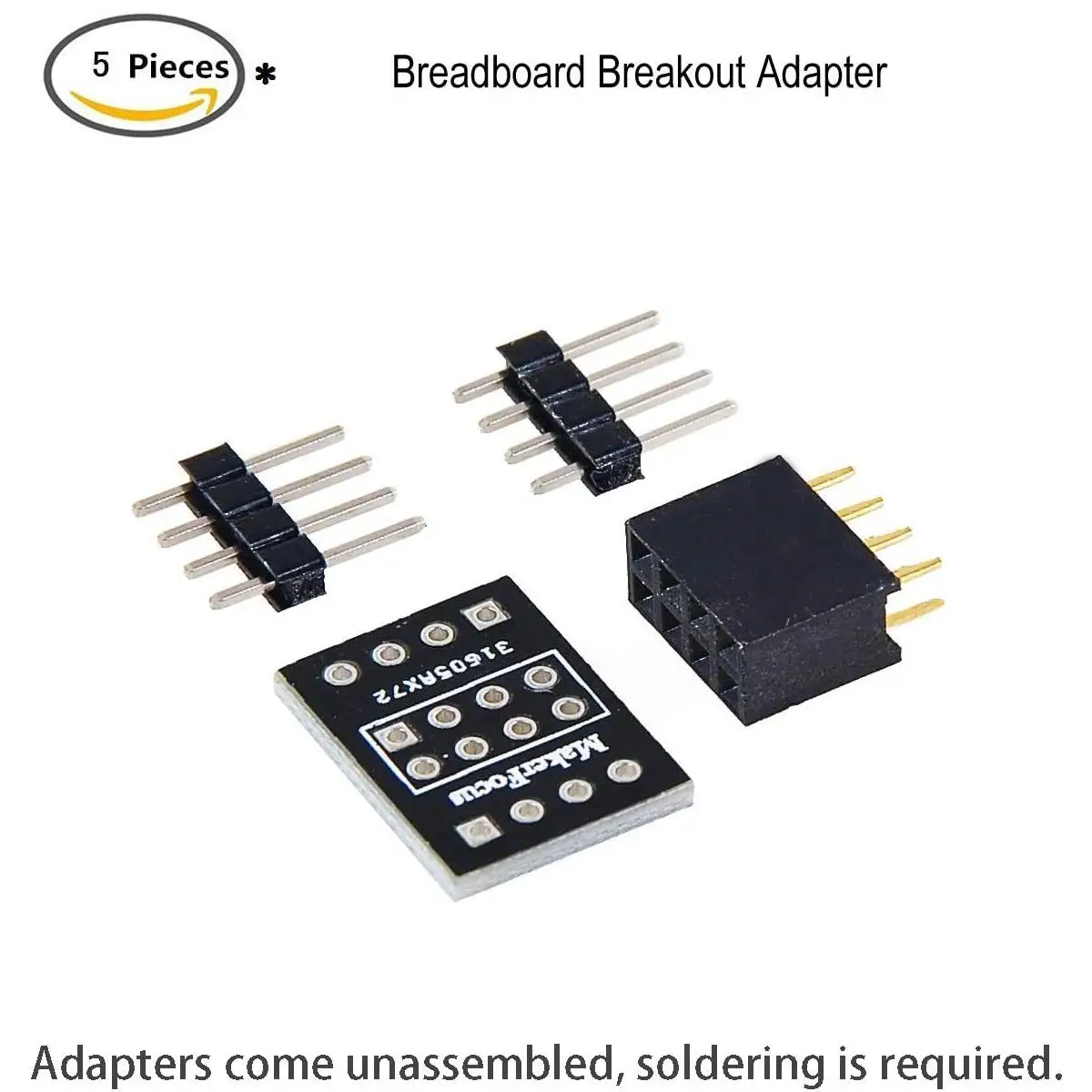 5pcs NRF24L01+ Adapter ESP8266 ESP-01 Adapter Module for NRF24L01+ 2.4GHZ Wireless Transceiver Module and ESP8266 ESP-01 WiFi Mo