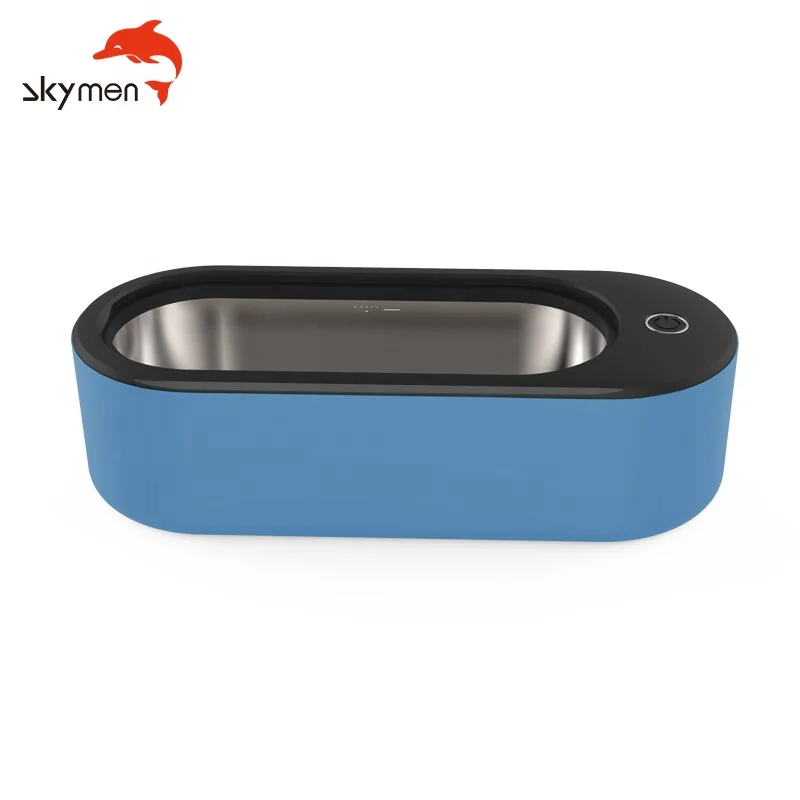 Skymen JP-912 portable mini home plastic ultrasonic cleaner jewelry dental ultrasonic eyeglass cleaner