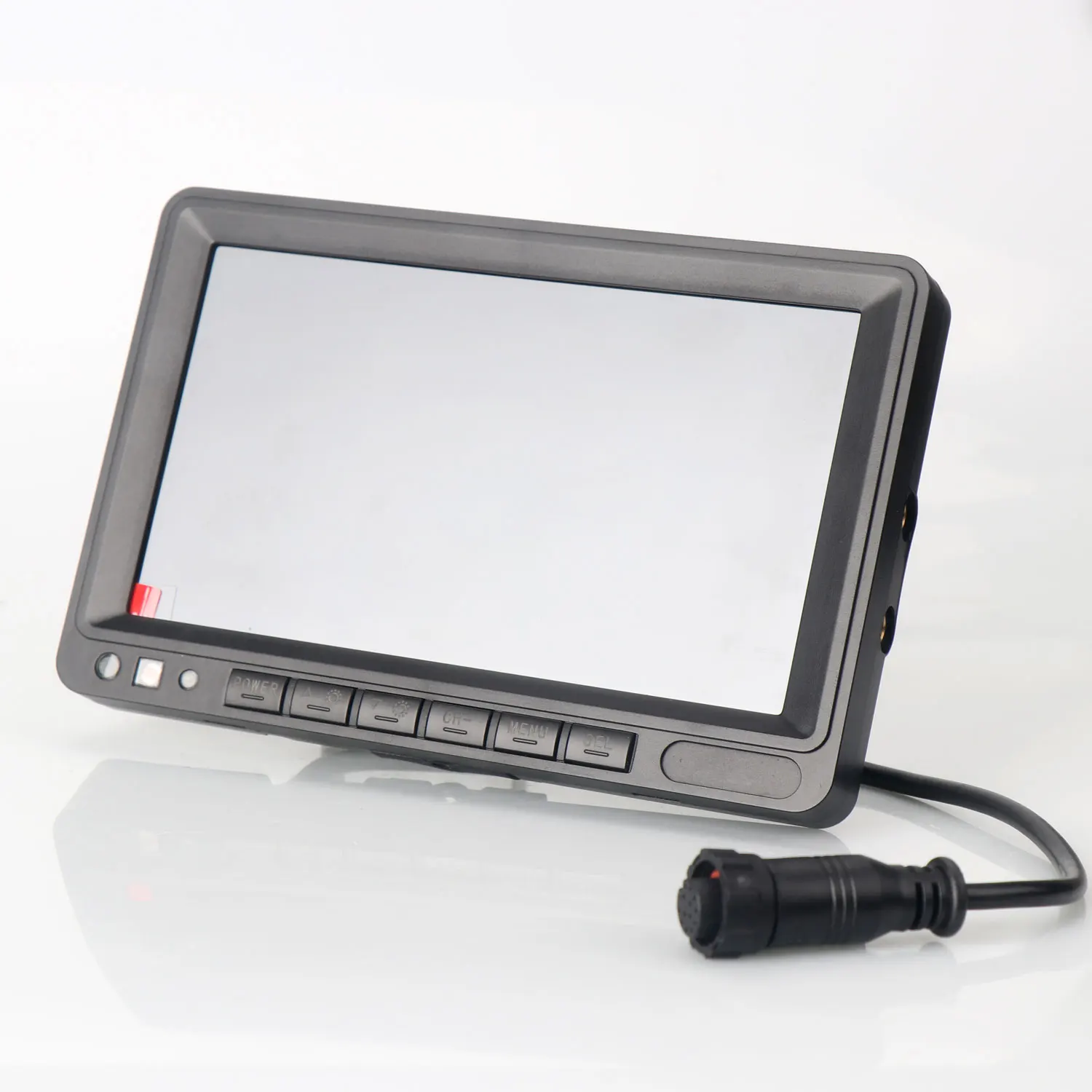  7-дюймовый ЖК-дисплей AHD 1080P автомобильный монитор на зеркало заднего вида Раздельный экран видеозапись 1 канал/2 канала/4 канала для камеры 7
