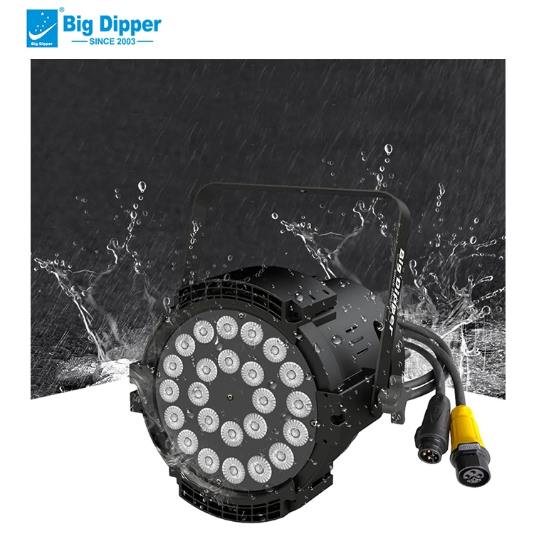 Big Dipper 24*8W RGBW DJ Lighting Equipment 4IN1 Colorful Waterproof Par Light DMX Controller Stage Light