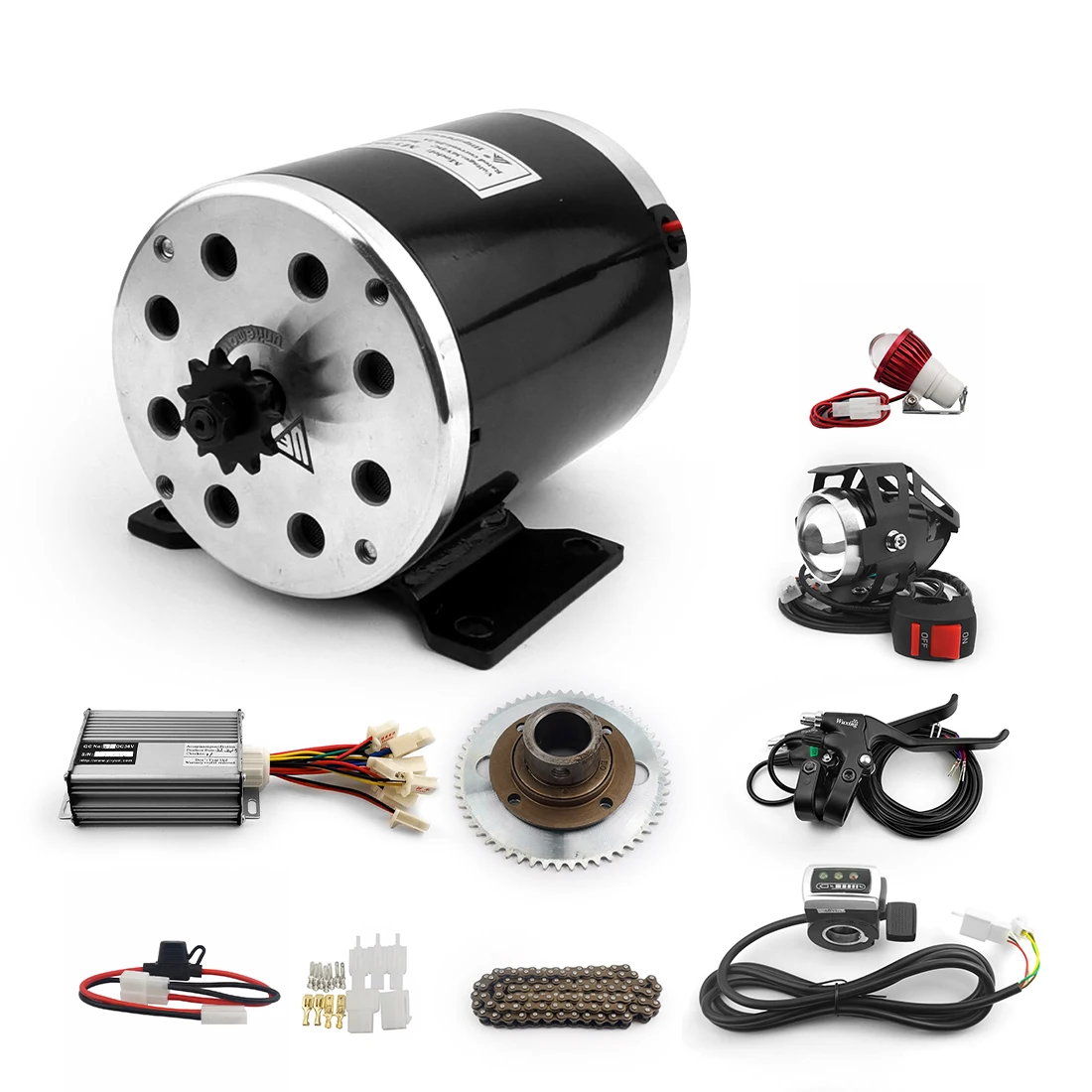 diy 800W Electric Mini Scooter go kart Upgrade Engine motor conversion kit
