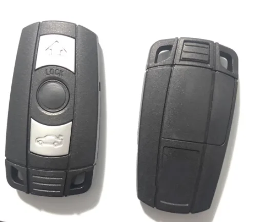 3 Buttons Flip Car Key Case Keyless Fob Remote Car Key Cover For BMW X5 X6 E46 E60