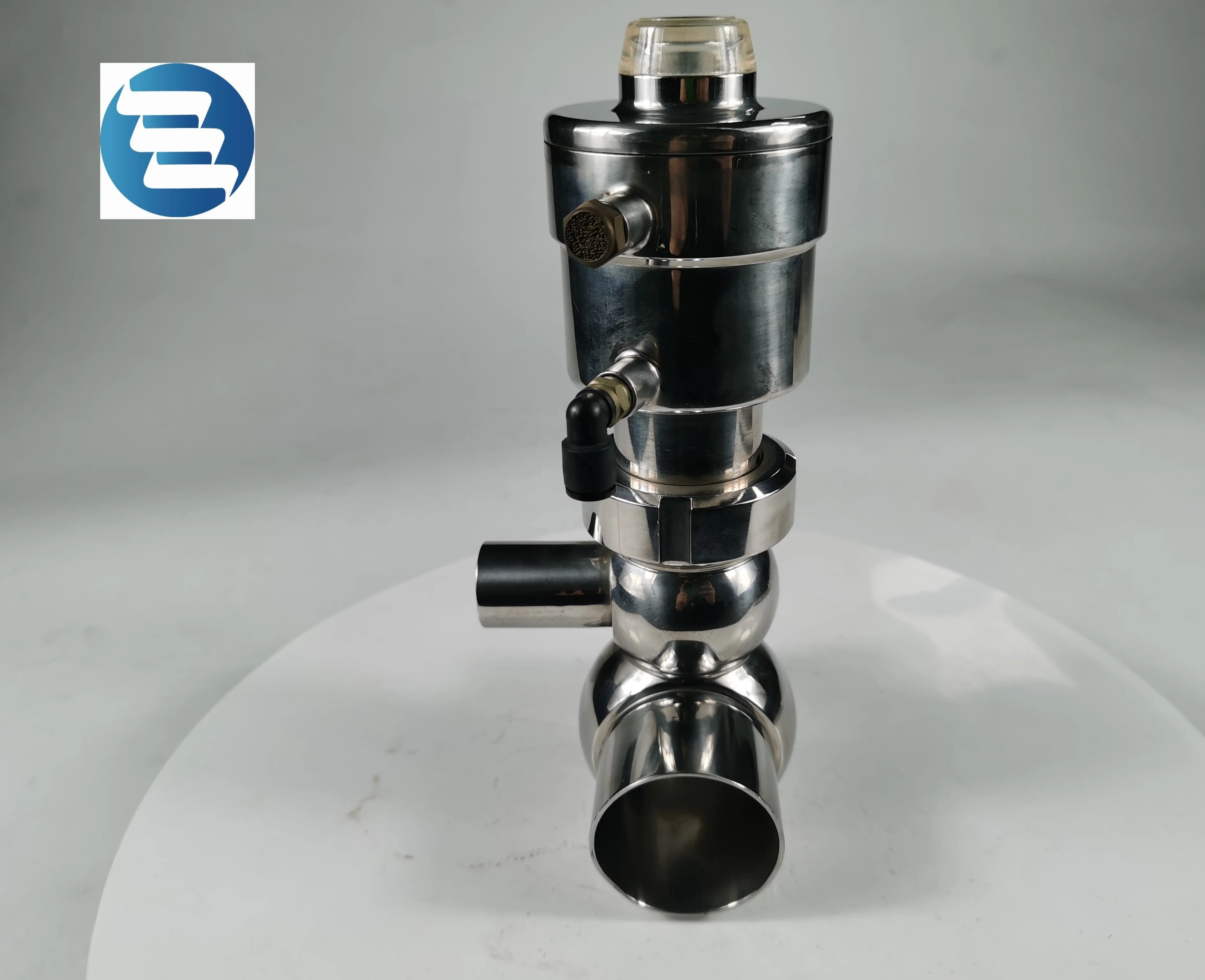 Санитарный Двухместный клапан sss304/316L с 1066 интеллектуальной управляющей головкой компании BURKERT