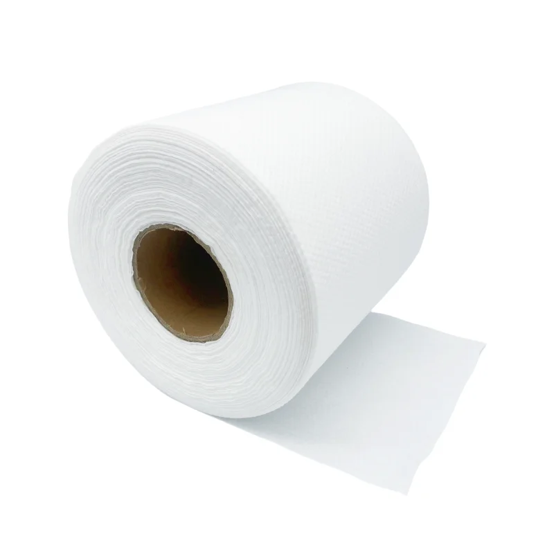 disposable cleaning 50 polyester 50 viscose spunlace nonwoven face towels fabric wet wipes