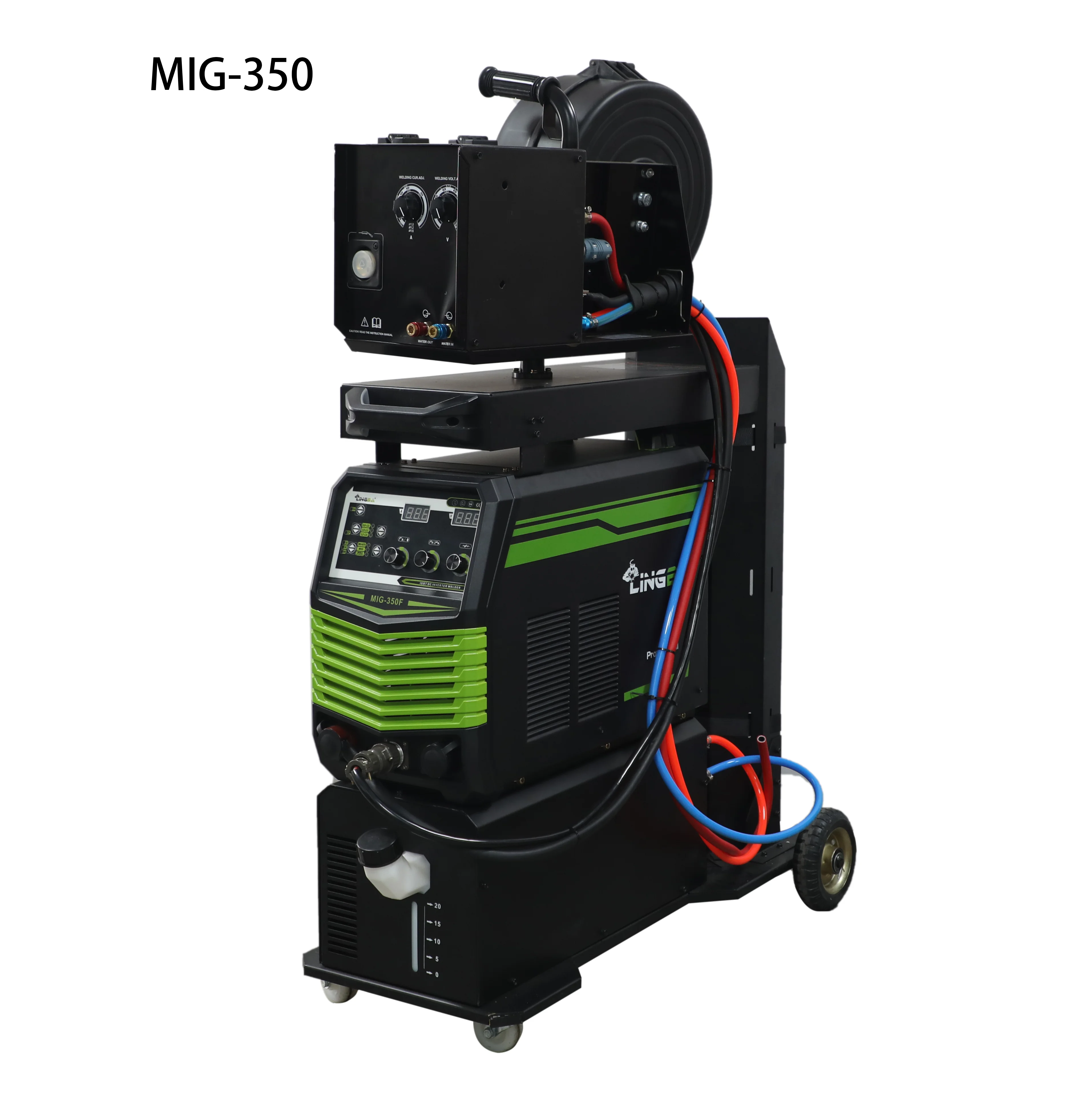 Lingba  15kg gas shielded welding combination machine with water tank industrial MIG-500WP