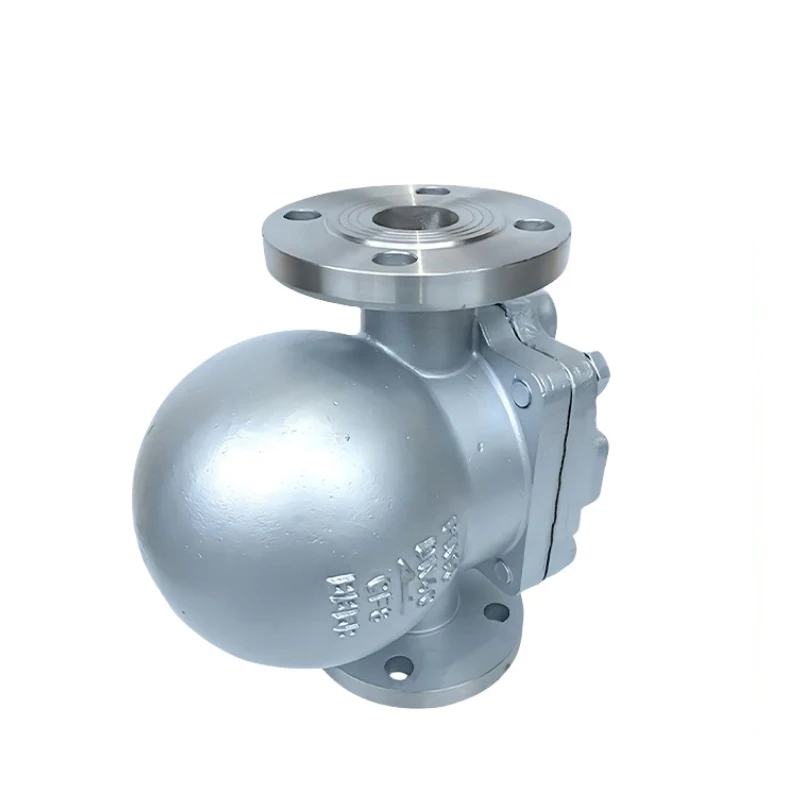 Domestic High Quality Floating Ball Trap Valve FT44-10 PN16 Flange Connection Lever Floating Ball Trap Valve