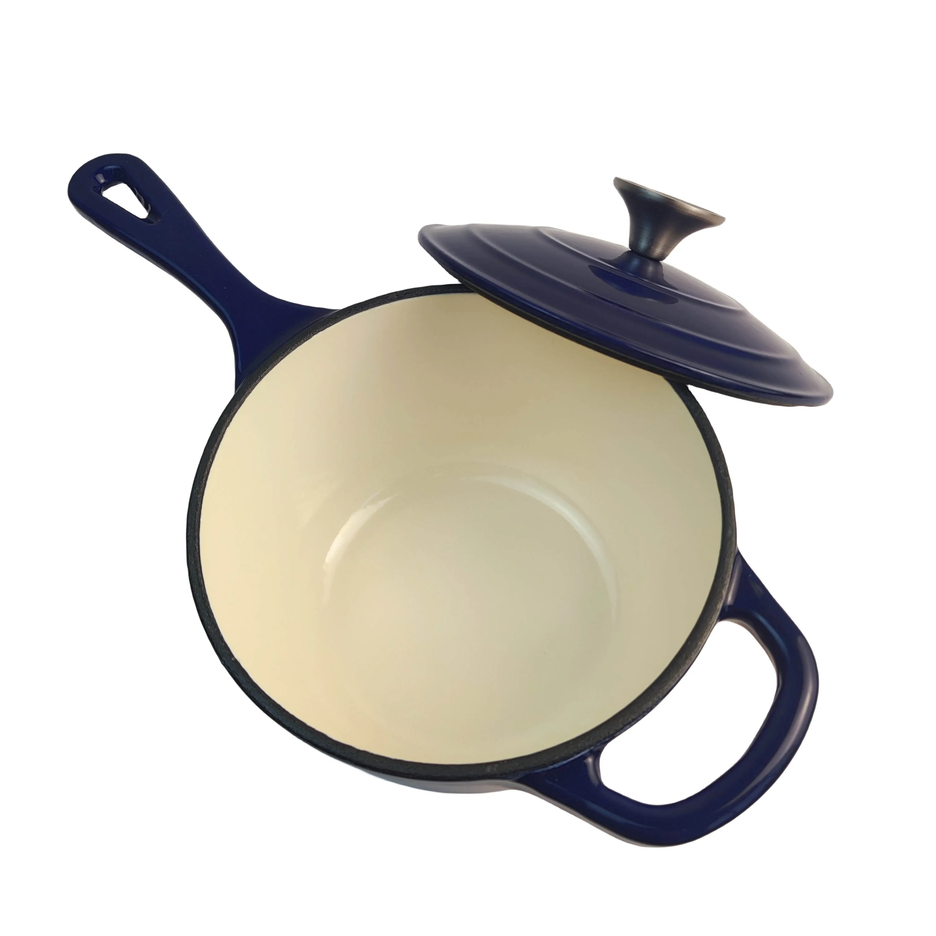 16cm Enamel Milk Pot Cast Iron Pot With Lid Enamel Coated Milk Pot Cast Iron Cookware