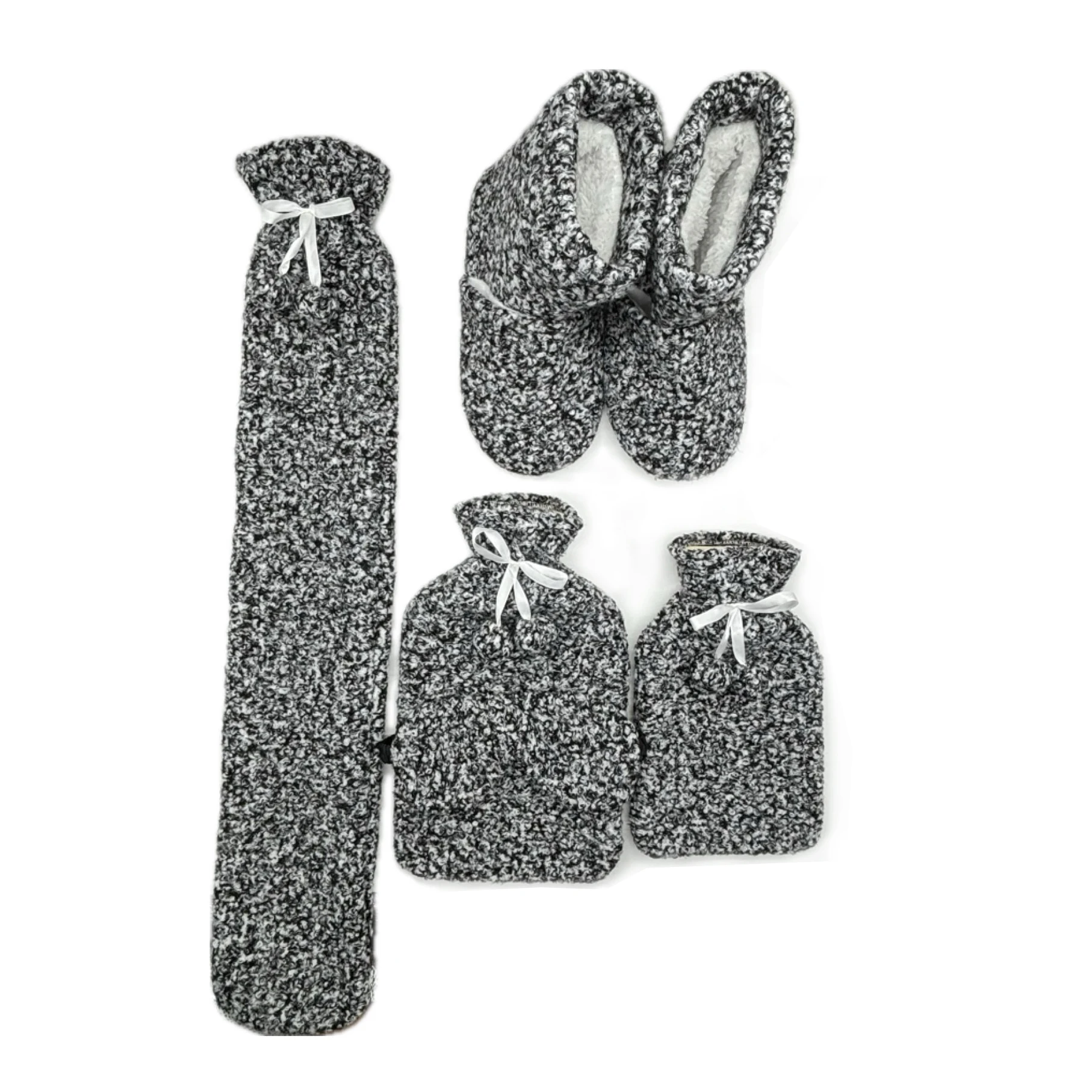 Pain Relief Rubber Hot Water Bag Gift Set Customized Multi-size Hot Water Bottle With Cover And Eye mask