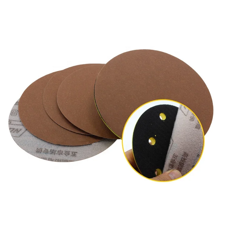 Norton C275 5inch grit 80 to 800 abrasive tools Aluminium Oxide sand paper sandpaper disc